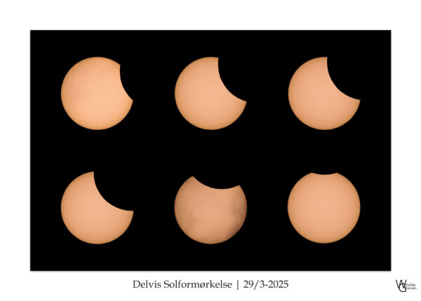 Delvis Solformørkelse 2025